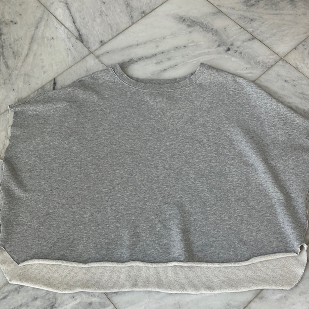 Frank and Eileen original capelet, triple fleece, o/s gray